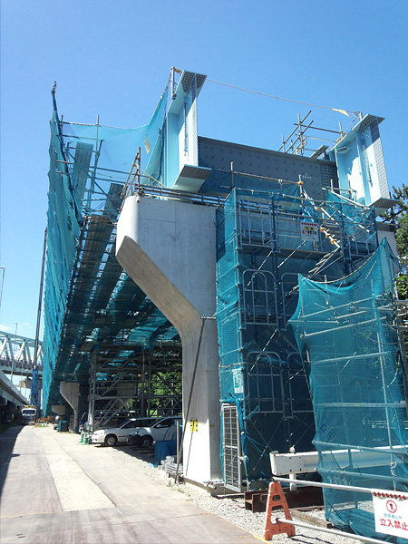 東部架設施工事例・江東幹線新設工事