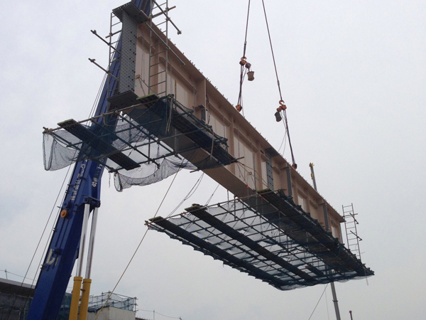 東部架設施工事例・圏央道五霞上部工事