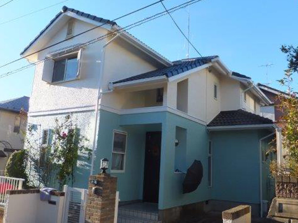 東部架設施工事例・外壁塗装工事(施工後)